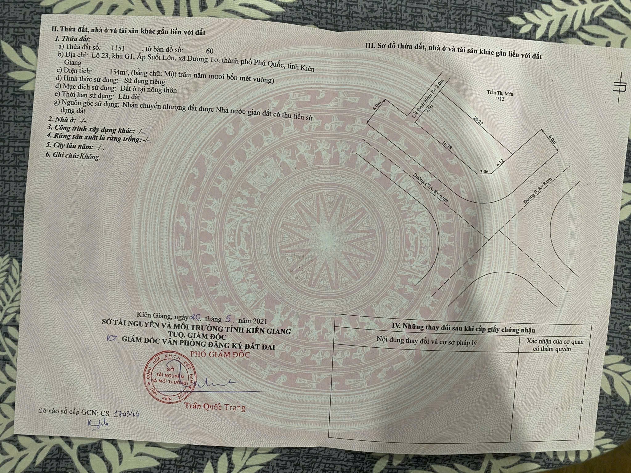 BÁN ĐẤT ĐẶC KHU PHÚ QUỐC TỈNH AN GIANG