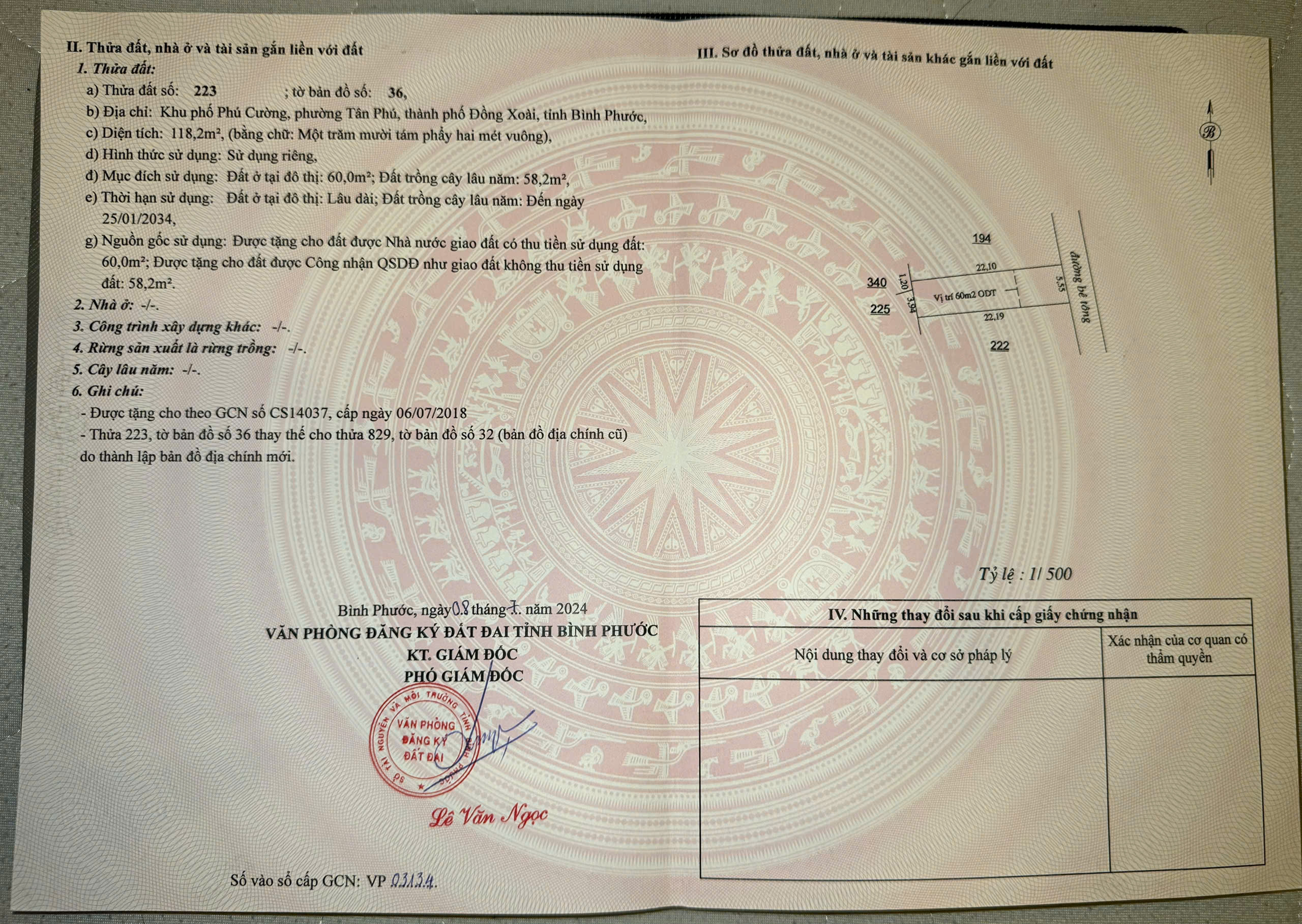 BÁN ĐẤT PHƯỜNG BÌNH PHƯỚC TỈNH ĐỒNG NAI