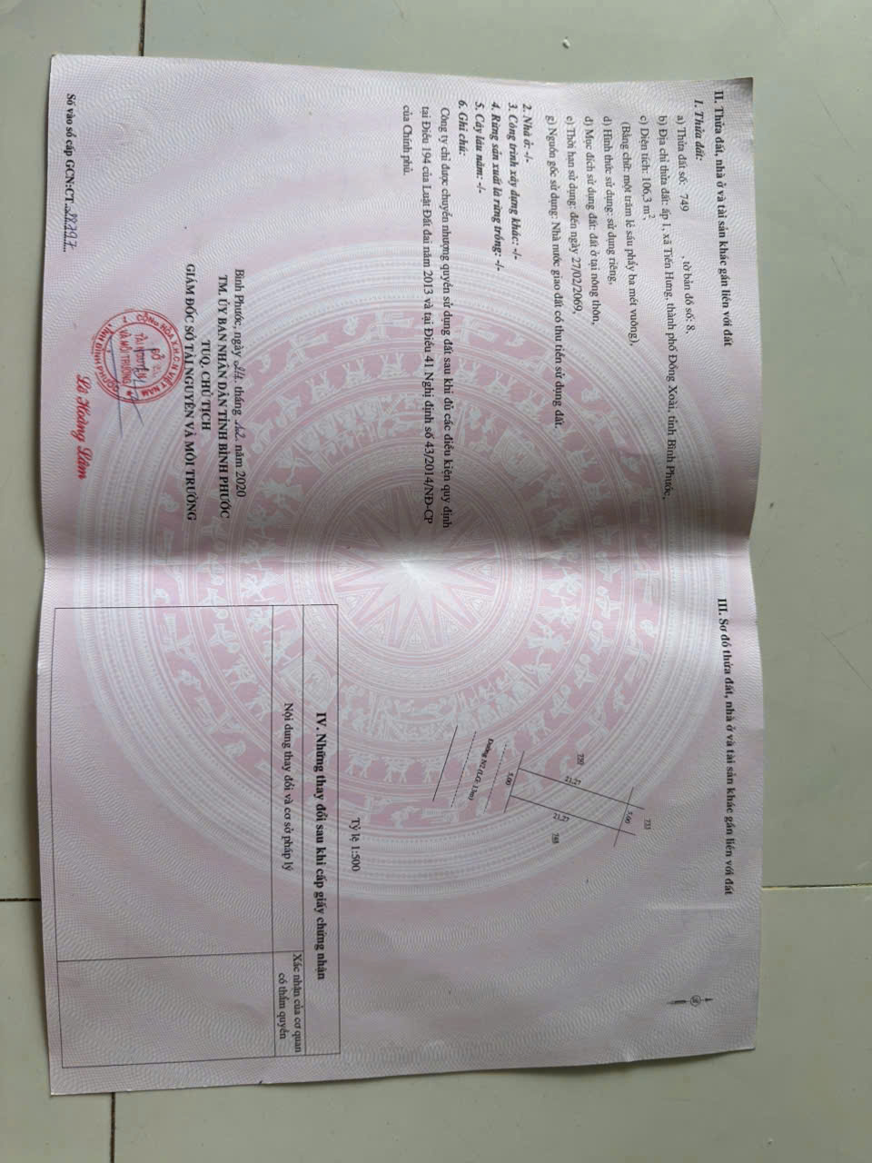 BÁN ĐẤT PHƯỜNG BÌNH PHƯỚC TỈNH ĐỒNG NAI