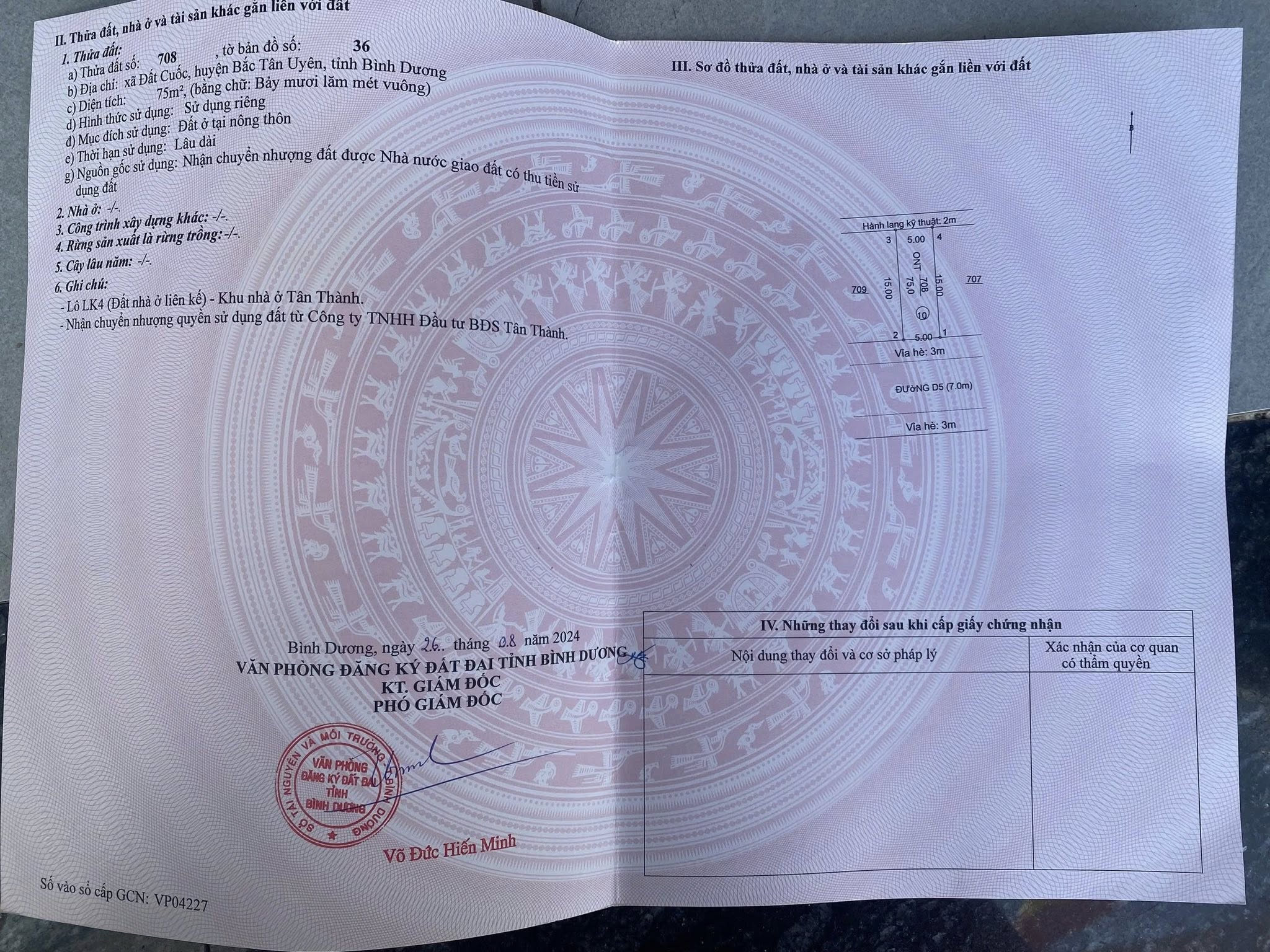 BÁN ĐẤT XÃ BẮC TÂN UYÊN THÀNH PHỐ HỒ CHÍ MINH 